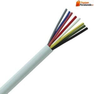 Erse Diafon Kablosu 8x0.22 DT-8 HFFR Isıya Dayanıklı Koaksiyel Kablo